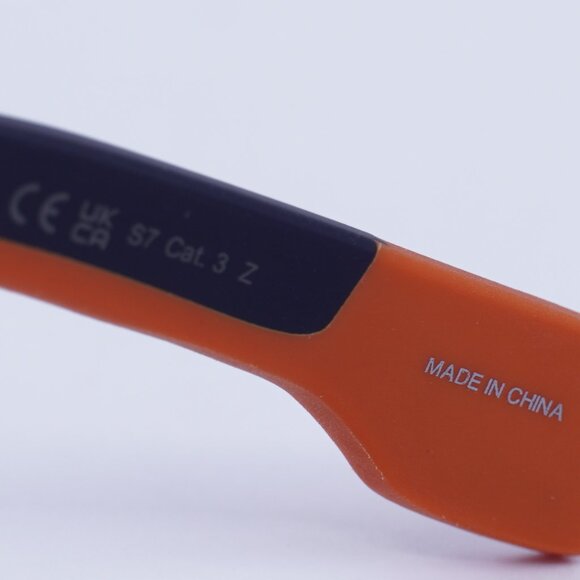 Hugo BOSS 1498/S 0LOX ZV Sunglasses Blue Rectangle Frame, Silver Lenses - Picture 5 of 9